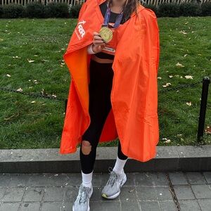Bright Orange Cape